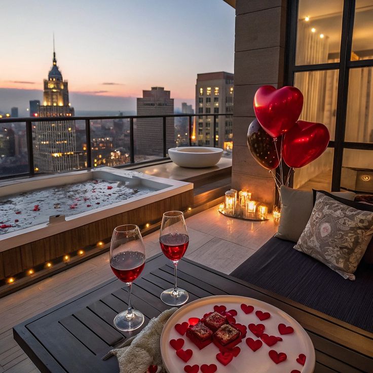 City Rooftop Romance