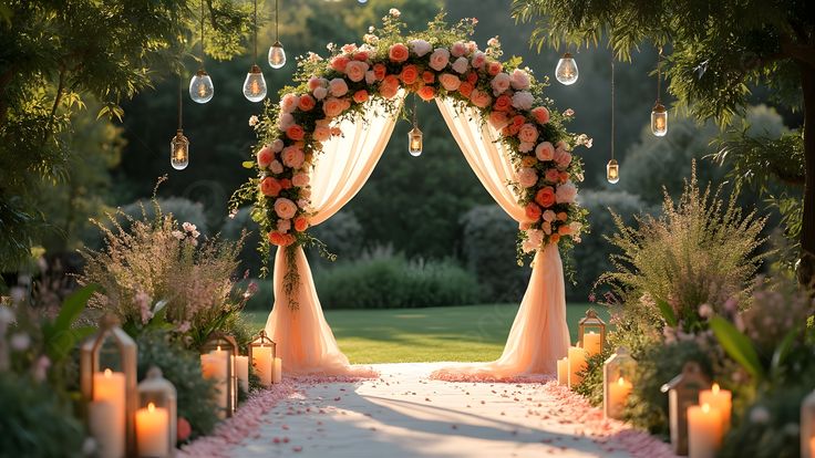 A Romantic Garden Affair